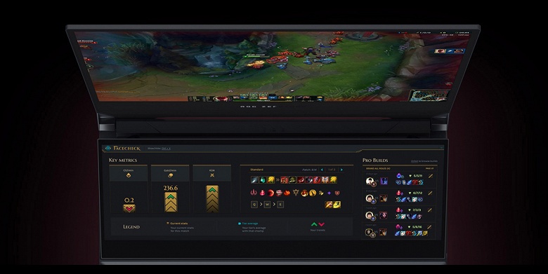 Asus ROG Zephyrus Duo 15: самое топовое &laquo;железо&raquo;, два экрана, каждый из которых регулируется по углу наклона, и цена от 254 000 рублей