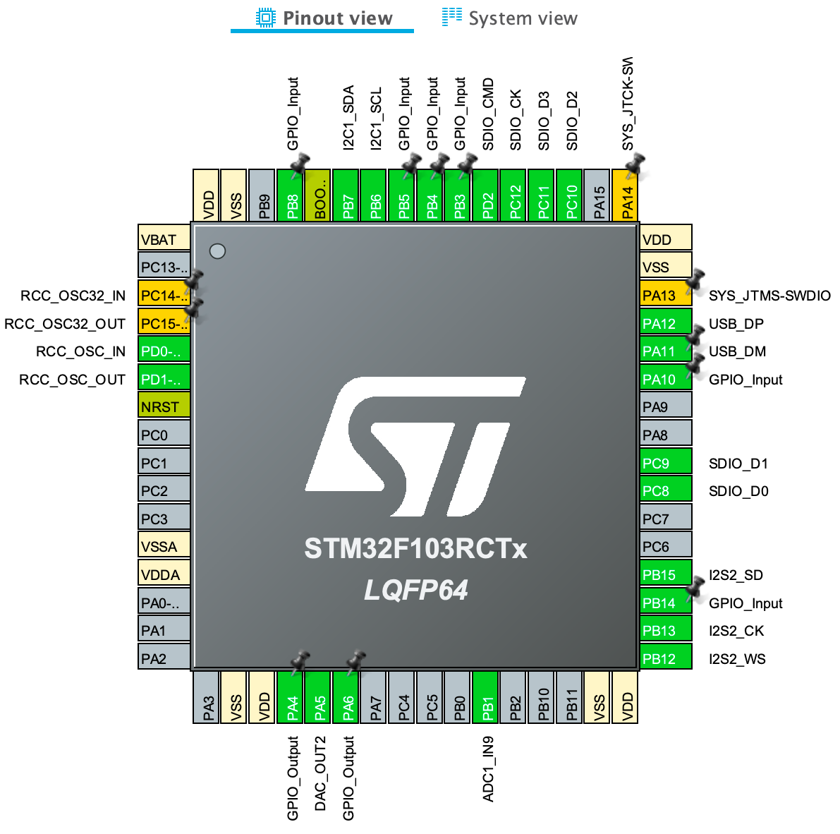 STM-32 Минимальная аудио плата - 2