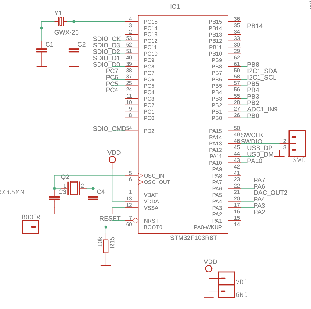 STM-32 Минимальная аудио плата - 3