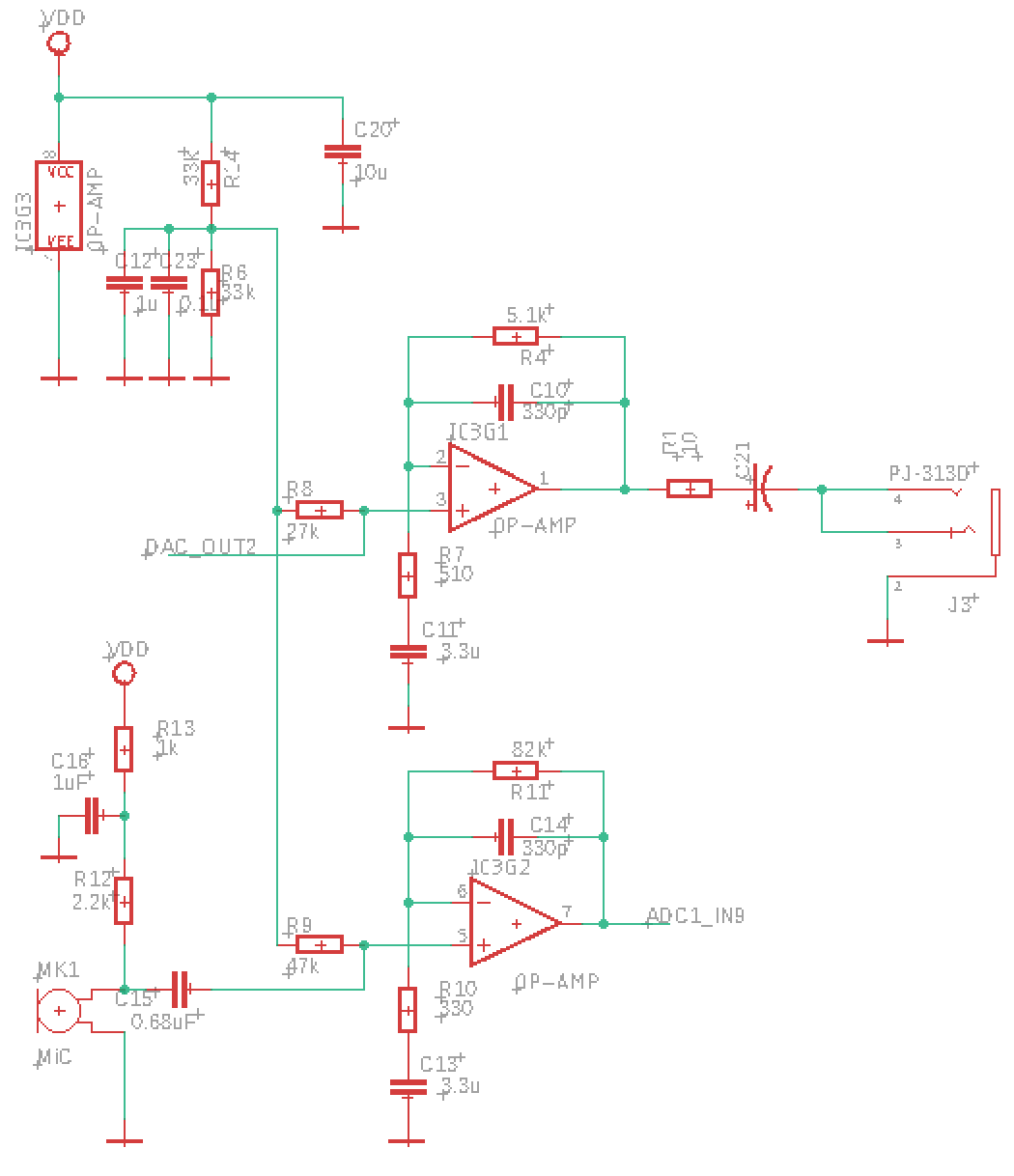 STM-32 Минимальная аудио плата - 6