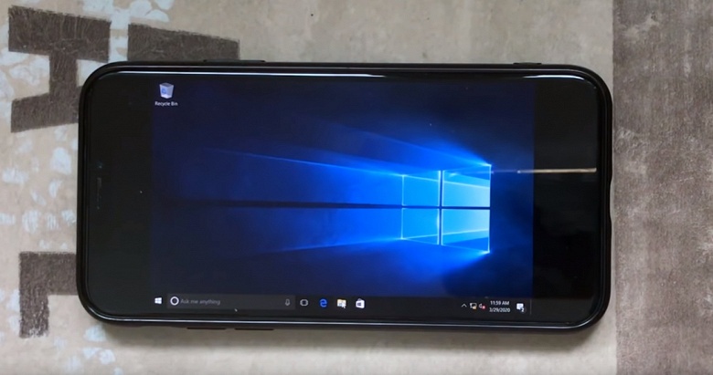 Windows 10 на iPhone X. Работает медленно и через виртуальную машину - 1 Windows 10 на iPhone X. Работает медленно и через виртуальную машину