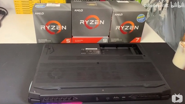 Это нечто недостижимое для Intel. Настольный 16-ядерный Ryzen 9 3950X в ноутбуке под нагрузкой потребляет всего 60-75 Вт - 2 Это нечто недостижимое для Intel. Настольный 16-ядерный Ryzen 9 3950X в ноутбуке под нагрузкой потребляет всего 60-75 Вт