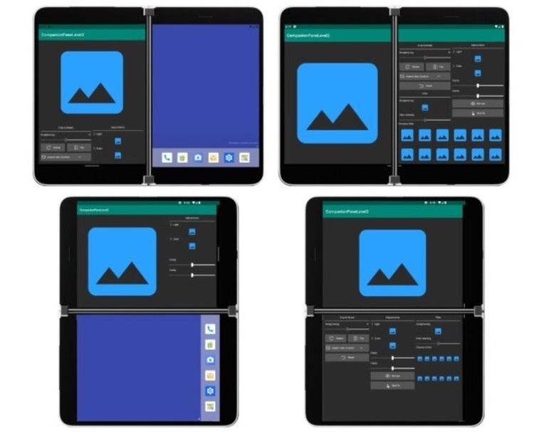Microsoft показала, как будут работать приложения на смартфоне Surface Duo