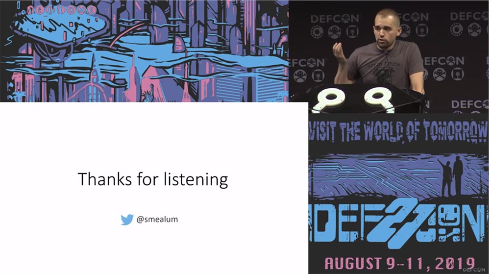 Конференция DEFCON 27. Buttplug: подлинное тестирование на проникновение. Часть 2 - 30 Конференция DEFCON 27. Buttplug: подлинное тестирование на проникновение. Часть 2 - 30