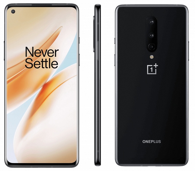 Такие обои установлены на OnePlus 8 и OnePlus 8 Pro