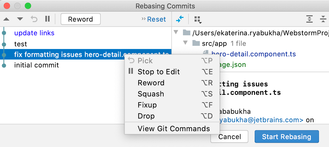 rebasing-commits