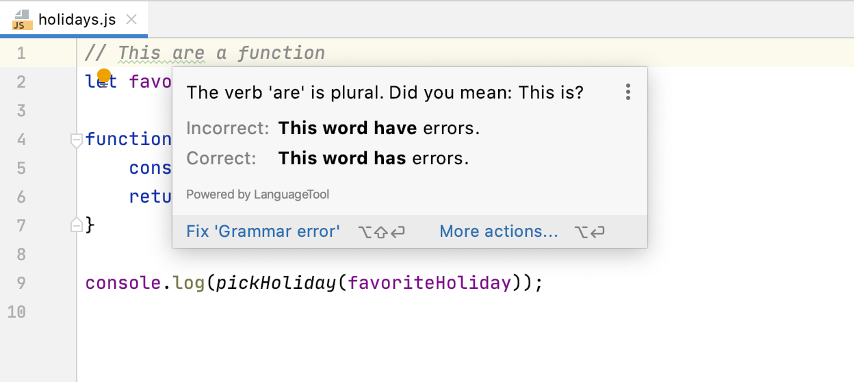 WebStorm 2020.1: улучшения в интерфейсе, поддержка Vuex и запуск Prettier при сохранении файлов - 9 grazie