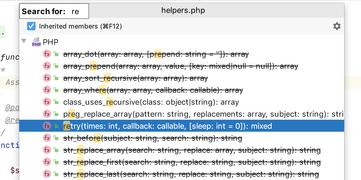 PhpStorm 2020.1: поддержка composer.json, инструменты для PHPUnit, покрытие кода с PCOV и PHPDBG, Grazie и другое - 33