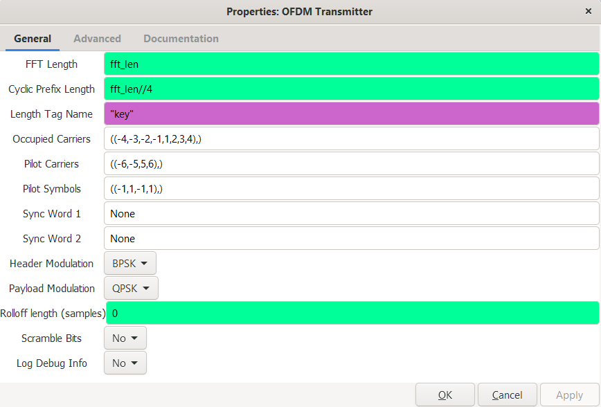 Делаем модем: передаем цифровые данные по воздуху с помощью OFDM и GNU Radio - 2
