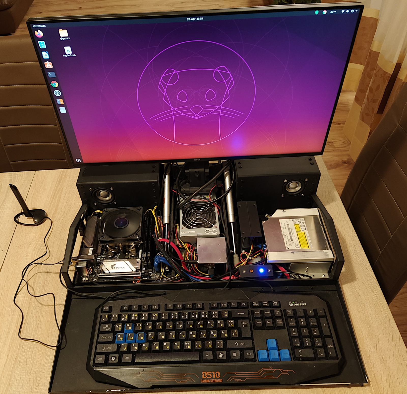 Как воплотить «хотелки» в «железе», или полуидеальный полумобильный полудесктоп - 9 Как воплотить «хотелки» в «железе», или полуидеальный полумобильный полудесктоп - 9