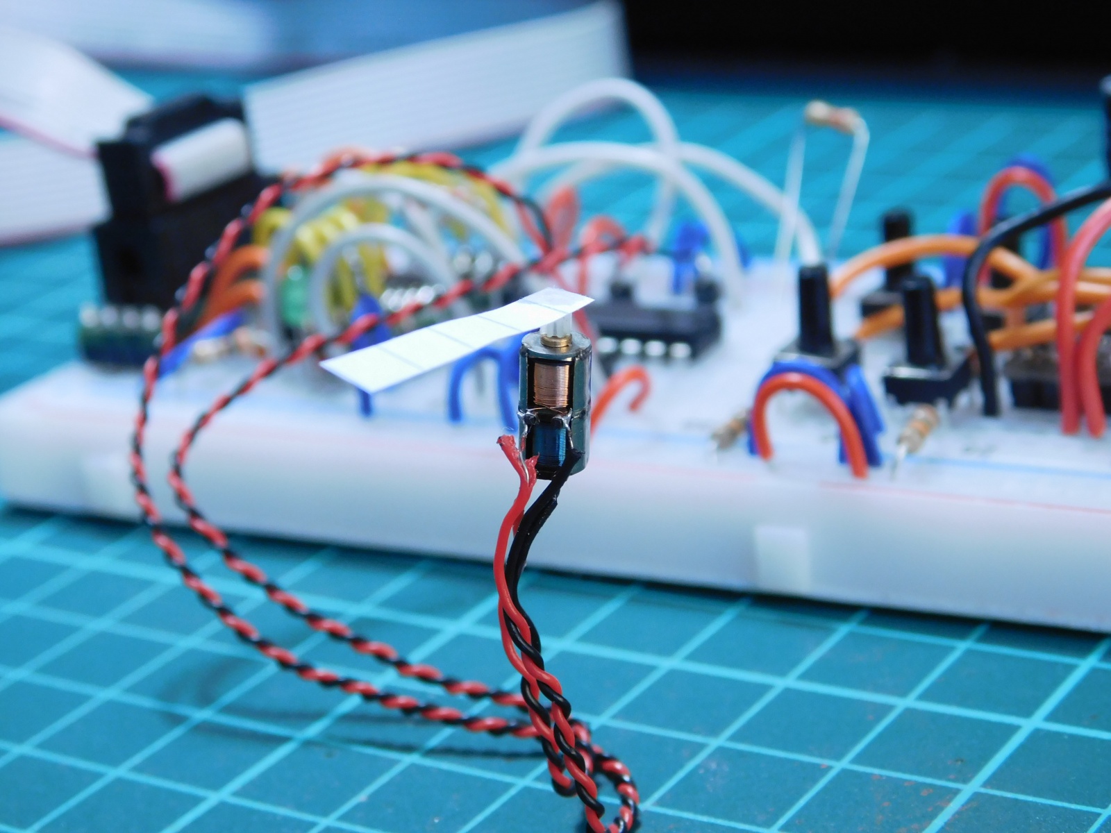 Изучаем миниатюрный шаговый двигатель - 6 Изучаем миниатюрный шаговый двигатель - 6