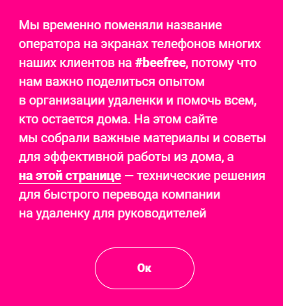 #BeeFree, или… Билайн — ты не смог удержаться? - 2