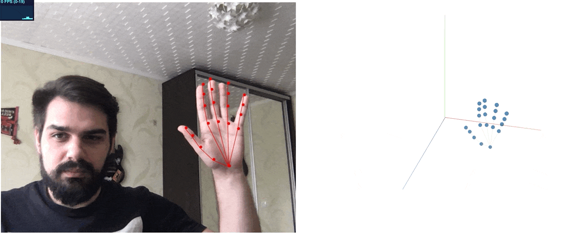 Руками не трогать! Управляем веб-страницей с помощью веб-камеры - 10