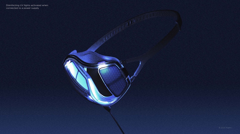 Создатели часов Amazfit и браслета Mi Band представили маску Aeri с фильтрами N95, встроенным УФ-излучателем и возможностью установки вентилятора - 4 Создатели часов Amazfit и браслета Mi Band представили маску Aeri с фильтрами N95, встроенным УФ-излучателем и возможностью установки вентилятора