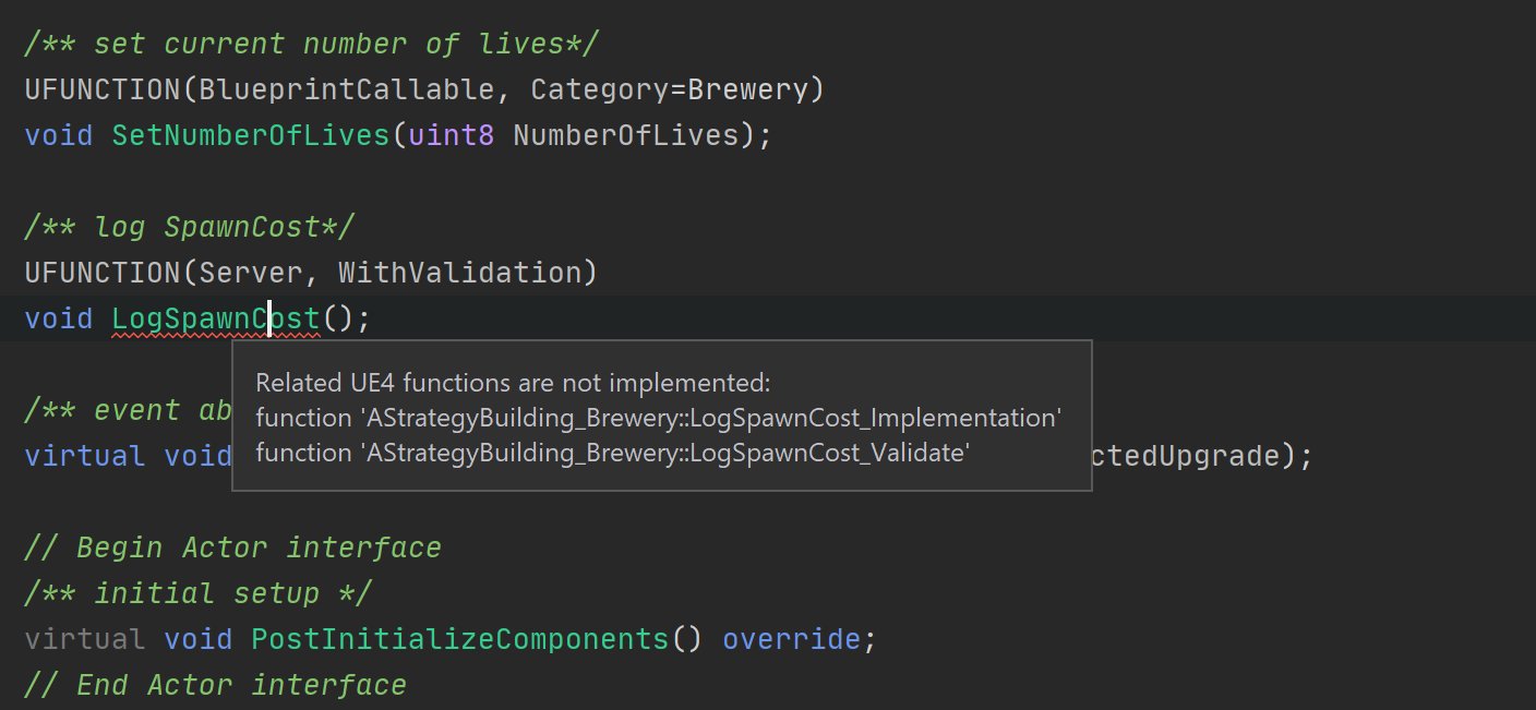 JetBrains Rider — теперь для Unreal Engine - 7 RPC generation
