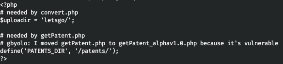HackTheBox. Прохождение Patents. XXE через файлы DOCX, LFI to RCE, GIT и ROP-chain - 14 image