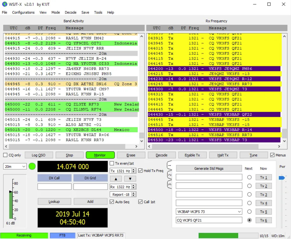 Протокол связи FT8 — как это работает - 3