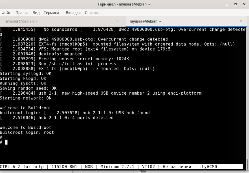 STM32MP1: U-Boot, Buildroot, Arch Linux и немного Debian - 12