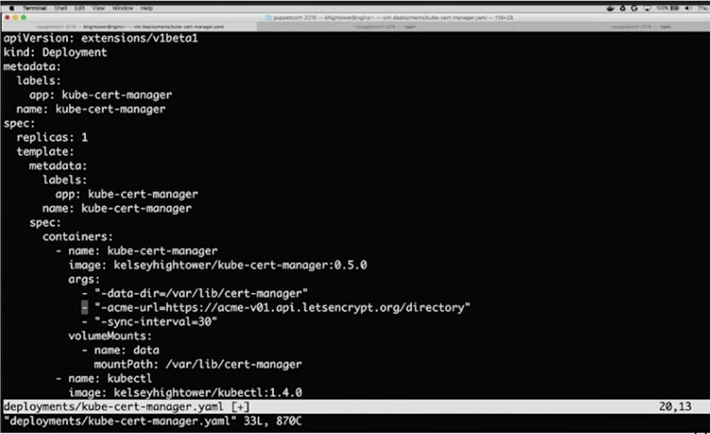 PuppetConf 2016. Kubernetes для сисадминов. Часть 3 - 11 PuppetConf 2016. Kubernetes для сисадминов. Часть 3 - 11