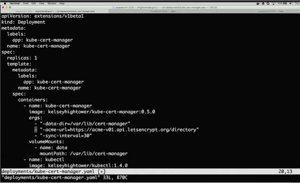 PuppetConf 2016. Kubernetes для сисадминов. Часть 3 - 11