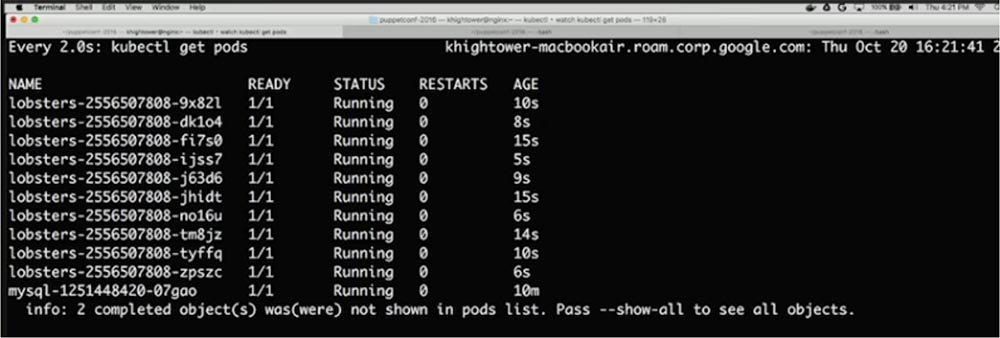 PuppetConf 2016. Kubernetes для сисадминов. Часть 3 - 1