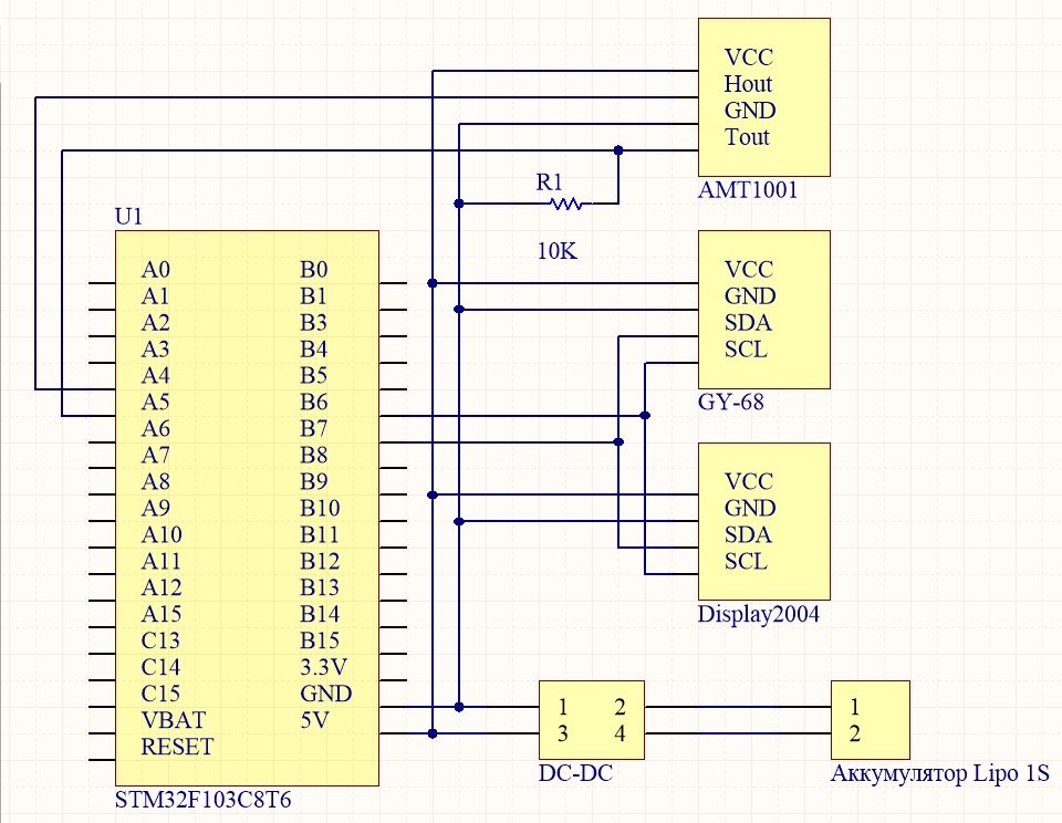 Колхозим метеостанцию на STM32 (Bluepill, STM32IDE, HAL) - 2