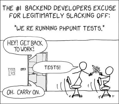 Беги, PHPUnit, беги: как я оптимизировал время выполнения тестов - 1