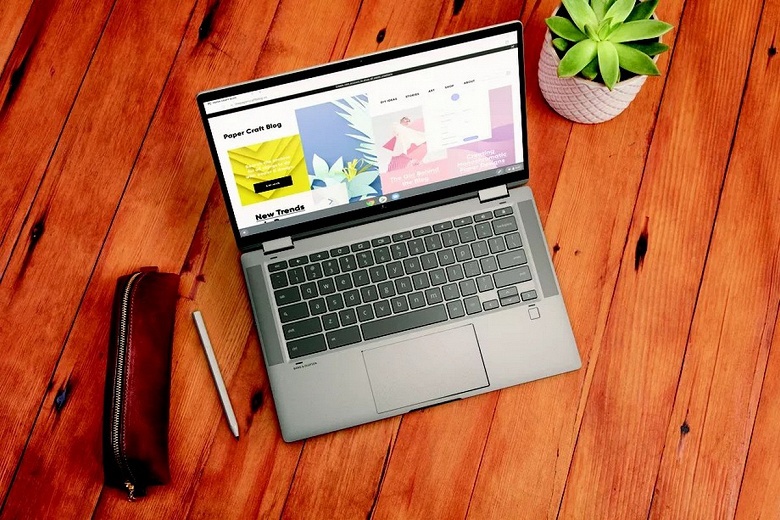 Тонкий металлический премиальный ноутбук HP с процессором Intel за 500 долларов. Секрет в операционной системе