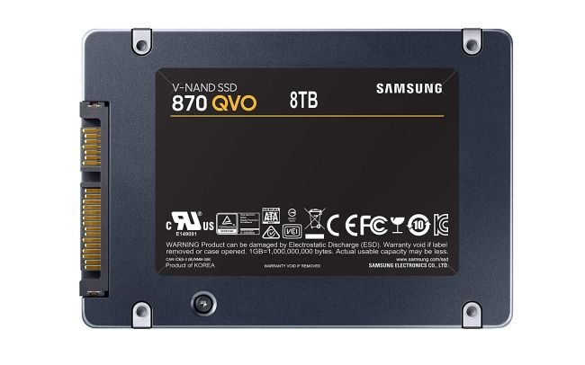 Samsung готовит SSD объёмом 8 ТБ, который, скорее всего, основан на нелюбимой многими памяти QLC