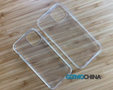 «Давид» iPhone 12 и «Голиаф» iPhone 12 Pro Max. Наглядная разница в размерах на фотографиях чехлов для грядущих смартфонов