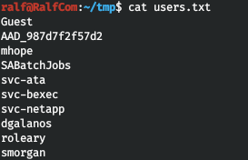 HackTheBox. Прохождение Monteverde. Брут SMB и LPE через Azure Admins - 7 image