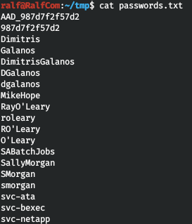 HackTheBox. Прохождение Monteverde. Брут SMB и LPE через Azure Admins - 8 image