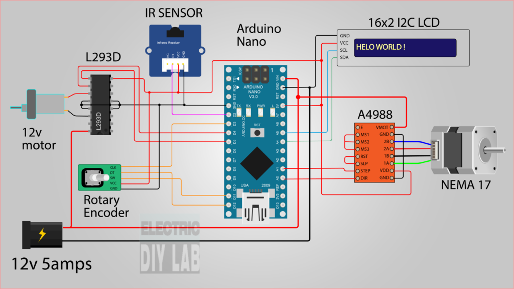 Делаем машину для намотки тороидальных катушек на базе Arduino - 24