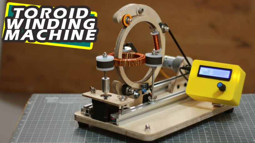 Делаем машину для намотки тороидальных катушек на базе Arduino - 1