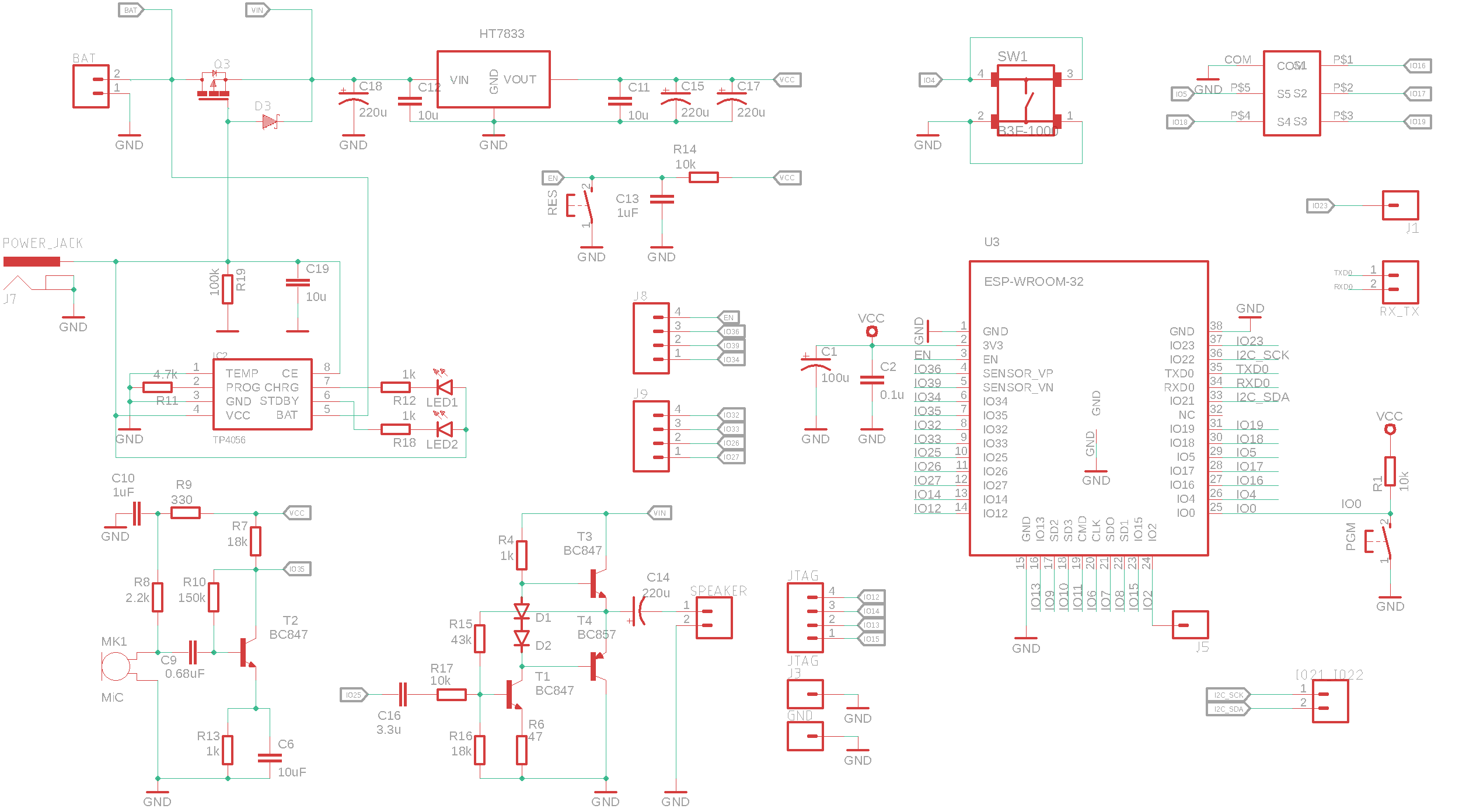 ESP32 development board с кастомным дизайном - 3