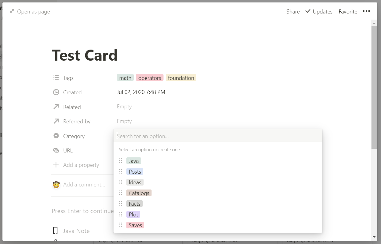 Как я веду Zettelkasten в Notion уже год: стартовый набор и полезные трюки - 7 Как я веду Zettelkasten в Notion уже год: стартовый набор и полезные трюки - 7