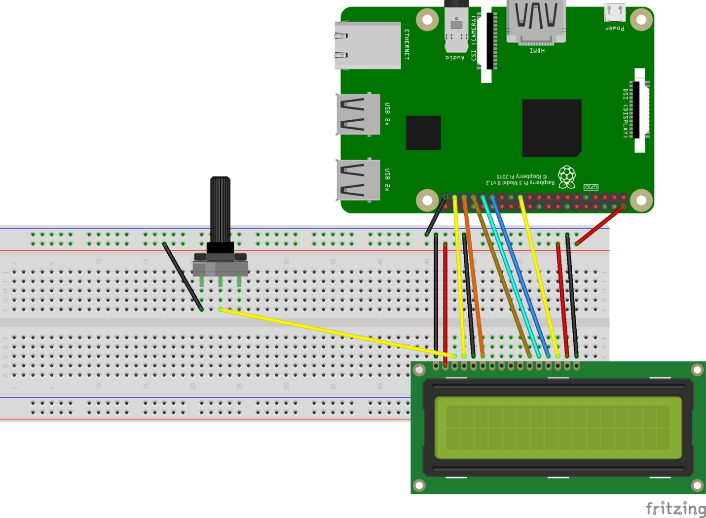 Мониторинг погоды с помощью Node.js, Raspberry Pi и LCD-дисплея - 6