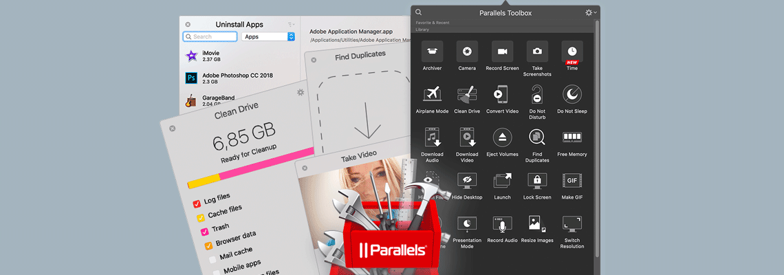 Parallels представляет Parallels Access 6 и Parallels Toolbox 4 для Windows и Mac - 3
