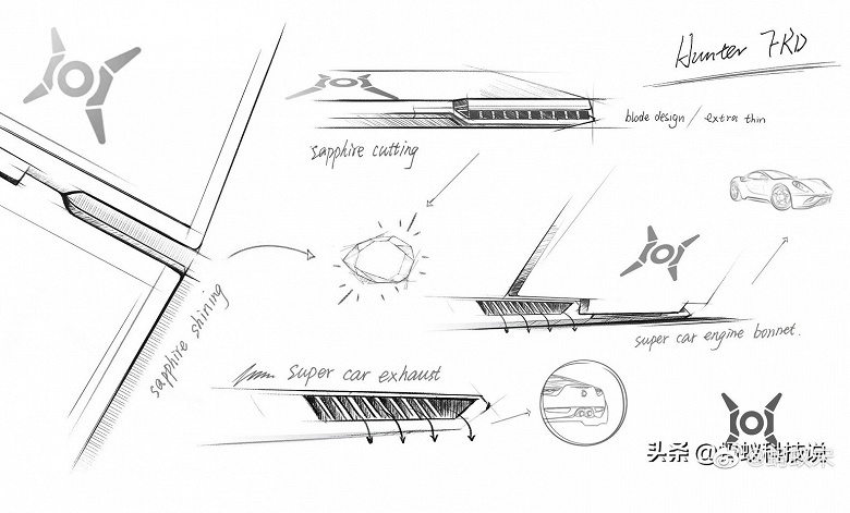 Смотрим на первый геймерский ноутбук Honor на свежих эскизах - 1 Смотрим на первый геймерский ноутбук Honor на свежих эскизах