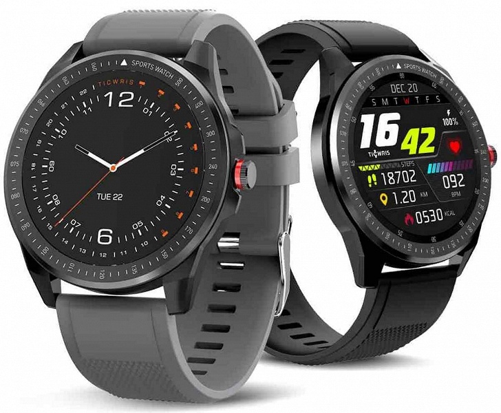 40-долларовые &laquo;умные часы&raquo; с тонким металлическим корпусом и двухнедельной автономностью. Представлены Ticwris RS