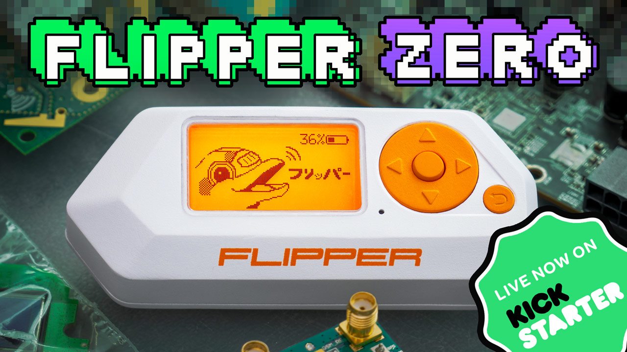 Flipper Zero крупным планом
