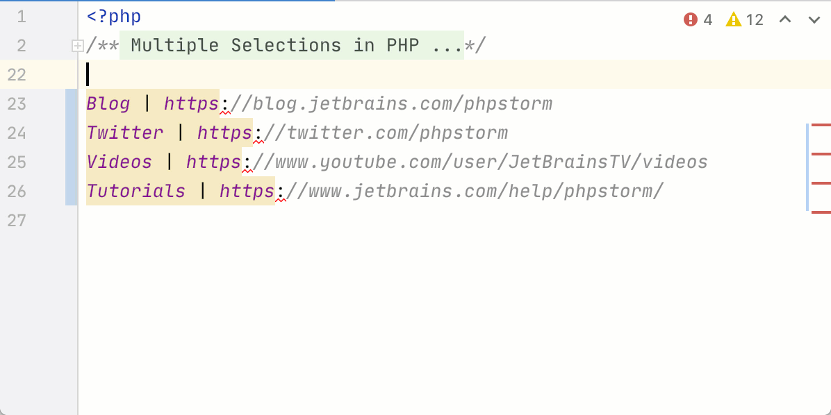 PhpStorm 2020.2: объединенные типы PHP 8, новый движок потока управления, пул-реквесты GitHub, OpenAPI - 30