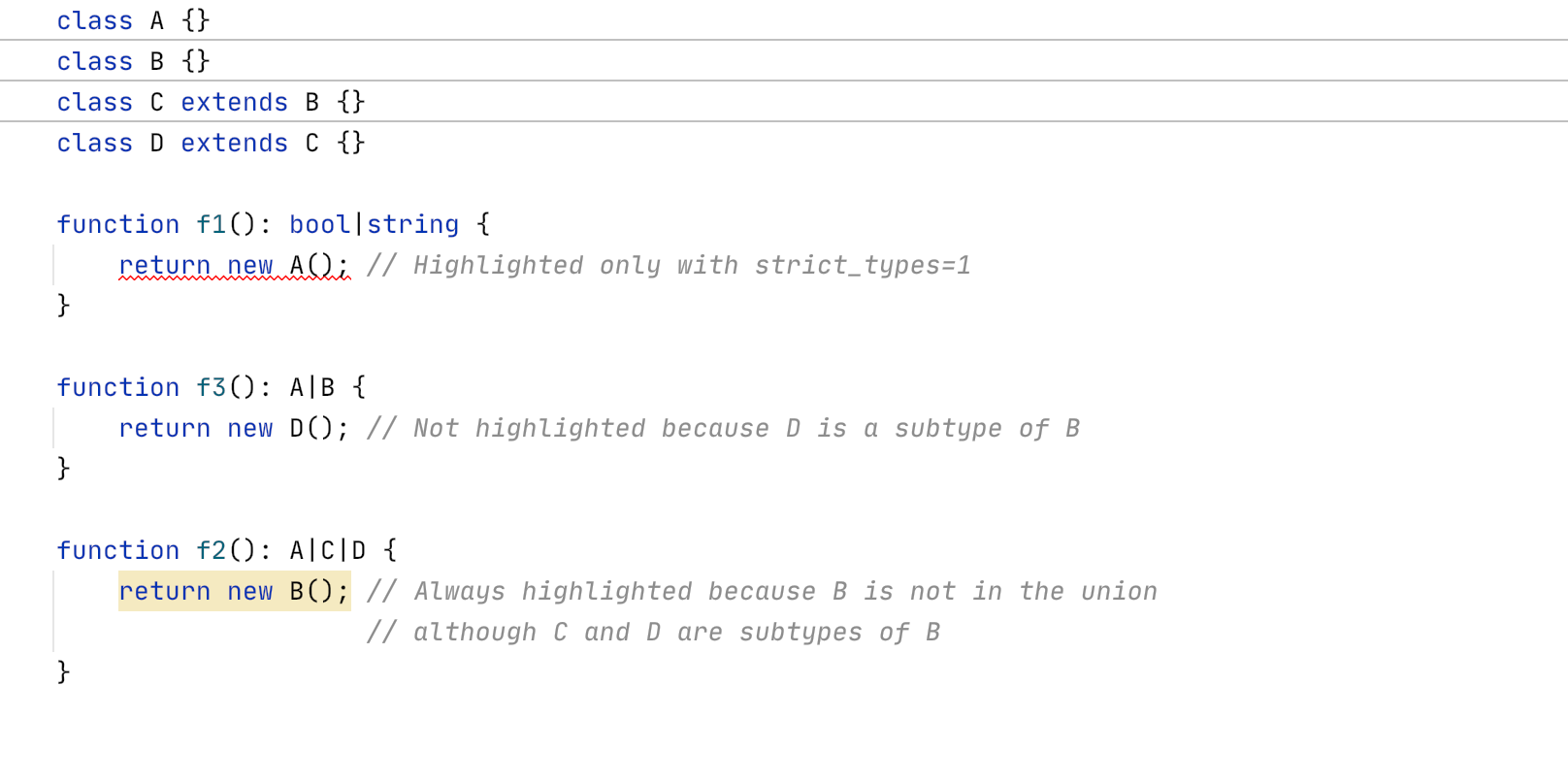 PhpStorm 2020.2: объединенные типы PHP 8, новый движок потока управления, пул-реквесты GitHub, OpenAPI - 6