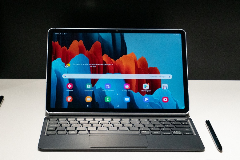 Первые в мире планшеты на Snapdragon 865+ и с экранами 120 Гц. Представлены Galaxy Tab S7 и Galaxy Tab S7+ - 2 Первые в мире планшеты на Snapdragon 865+ и с экранами 120 Гц. Представлены Galaxy Tab S7 и Galaxy Tab S7+