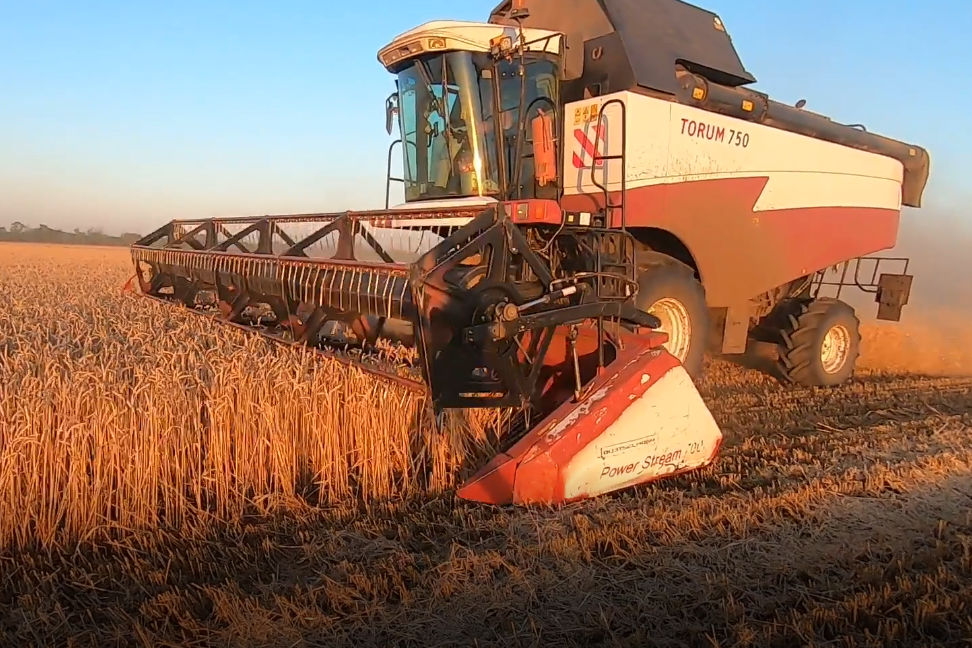 Наша огромная гордость: мирные советские роботы-комбайны убрали первый урожай в южных регионах - 3 image