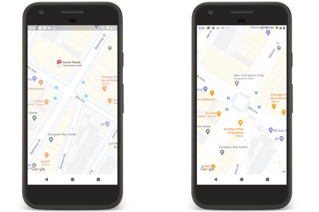 Google выпустила большое красочное обновление карт