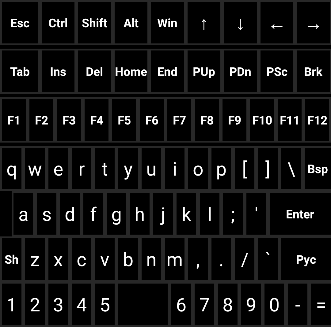 BroKB Emulz — русскоязычная клавиатура для эмуляторов DosBox-Bochs-LBochs на Android-телефоне - 1