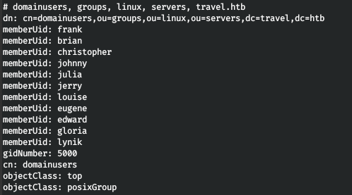 HackTheBox. Прохождение Travel. Memcache+SSRF=RCE, LPE через LDAP - 46