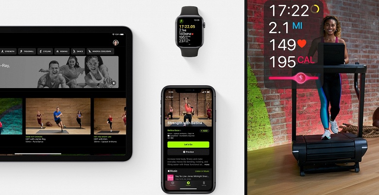 Apple Fitness+ &mdash; для тех, кто любит тренироваться дома и делать это разнообразно