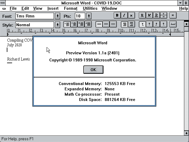 Компилируем Microsoft Word 1989 года - 8